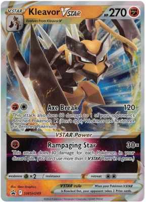 $1.99 • Buy Kleavor Vstar Swsh249 Black Star Promo Pokemon (ultra, Nm)