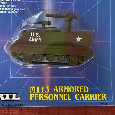 ERTL Force One US Army M113 Armored Personnel Carrier 1989 Diecast New NOS MS304 • $29.99