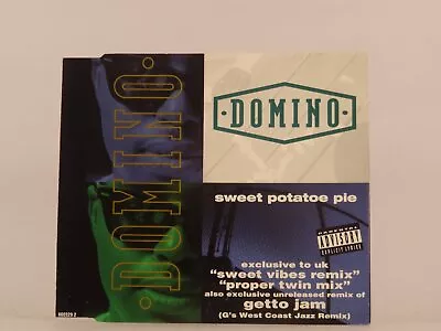 DOMINO SWEET POTATO PIE (G36) 4 Track CD Single Picture Sleeve OUTBURST RECORDS • £4.30