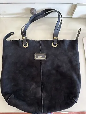 UGG Bag Jane Shearling Tote Black. Great Condition • £100