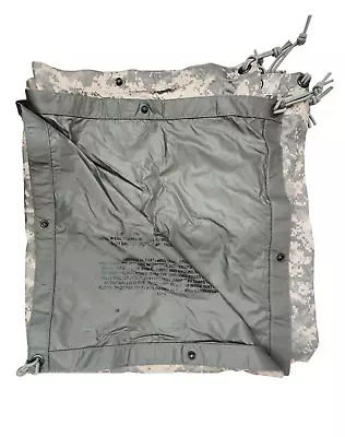 USED (Dead Stock) Military Outdoor Clothing ACU Reversible Tarp *mocinc.1982* • $29.99