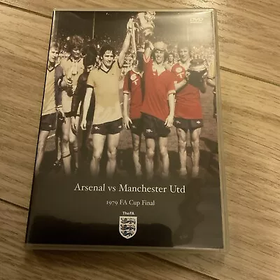 FA Cup Final 1979 - Arsenal Vs Manchester United (DVD 2004) • £1.75