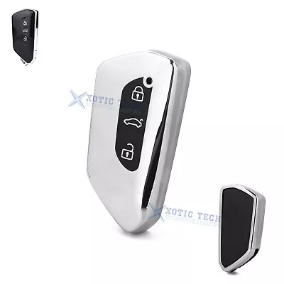 Silver Keyless Entry Protective Fob Skin Shell Holder For VW ID.3 MK8 Golf 8 • $12.99