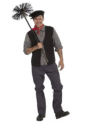 Chimney Sweep Men Adult Costume Standard Victorian Character Mary Poppins Style • $45.95