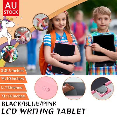 16in LCD Writing Tablet Electronic Drawing Notepad Doodle Board Kids Gift Office • $11.59