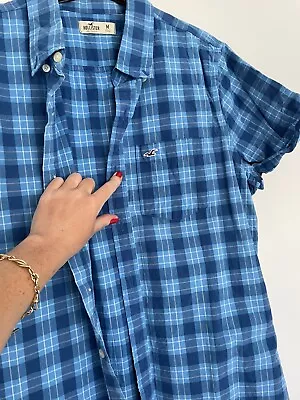 Hollister Checked Mens Shirt • £5