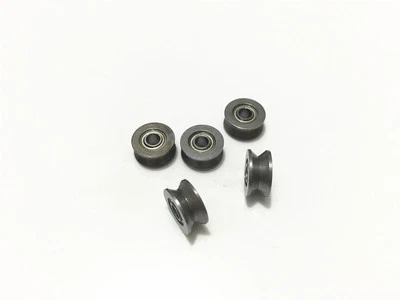 $15.19 • Buy 50pcs V624ZZ V Groove Sealed Track Pulley Guide Rail Ball Bearing 4x13x6mm 624VV