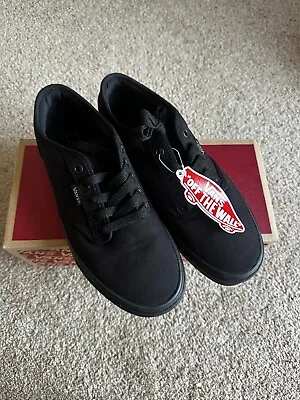 VANS Atwood Black - Size 5 - Brand New Never Worn • £43