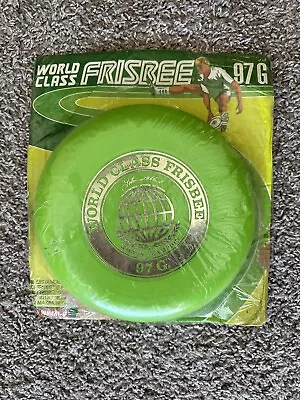 Vintage WHAM-O World Class 97 G. Model World Champions Frisbee Light Green • $35.86