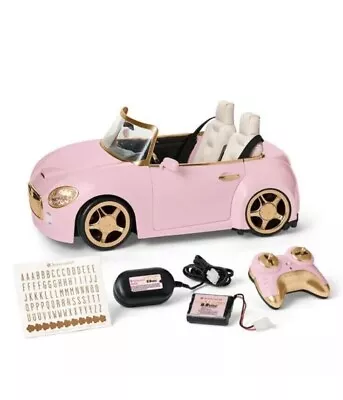 American Girl RC Sports Car REMOTE CONTROL Pink Sports Car NEW UPS SAME DAY!! • $459.95