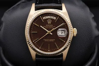 Rolex Watch Day Date 1803 Yellow Gold • $20631.12