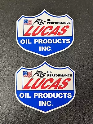 Lucas Oil Products - Set Of 2 Original Racing Decals/Stickers 6” • $4.99