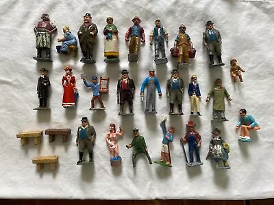 25 Vintage Lead Miniature Figures: Combination Of English And French Origin • $75