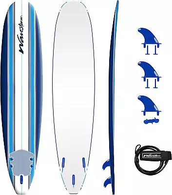 Wave Storm - Classic Soft Top Foam 9Ft Surfboard For Beginners And All Surfing L • $604.99