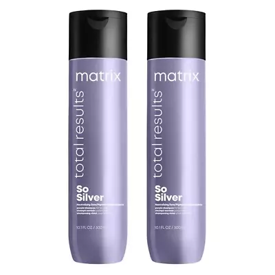 Matrix NEW Total Results Color Obsessed So Silver Shampoo (2 X 300ml) • £20.49