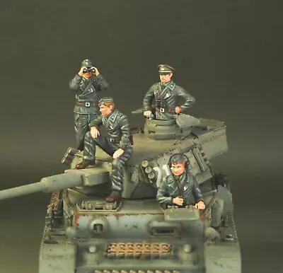 Eagle Miniatures World War 2 Ger2346 German 4 Man Panzer Crew Summer Version • $128