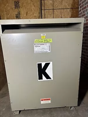 Transformer 112.5 Kva 480 - 208/120 3 Phase GE 9T23Q3475G03 • $2400