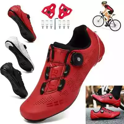 MTB Cycling Shoes With Road Dirt Bike Flat Sneaker Racing Men's Biking Shoes • $53.95