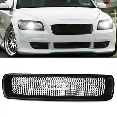 1x Front Bumper Grille Mesh For Volvo C30 2007-2010 Fiberglass Matte Black • $130.24