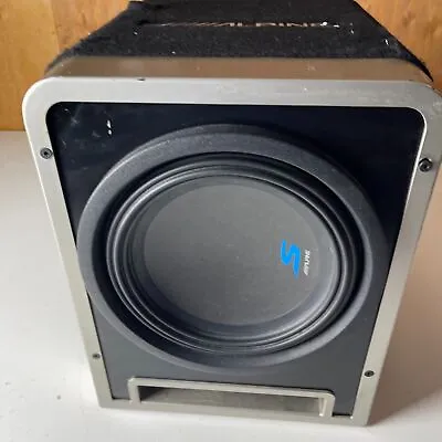 Alpine Halo S-Series S-SB10V Black Wired 2-Ohm 10  Preloaded Subwoofer Enclosure • $129.99