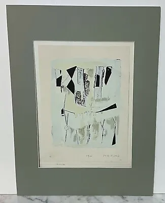 Pencil Signed And Dated Lithograph By Italian Artist Marino Marini - Horse • $100