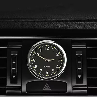 Luminous Car Interior Accessories Stick-On Digital Watch Quartz Clock Universal • $9.23