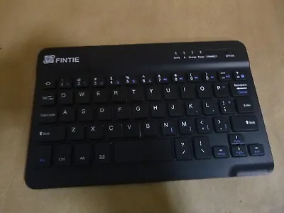 Fintie Bluetooth Keyboard For Tablets / Smartphones - 8   8 In • $4.95