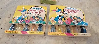Vintage Easter Egg Colors 1960s Hinkle's Easter Bunny RARE Decor Hinkle Drug Co • $85