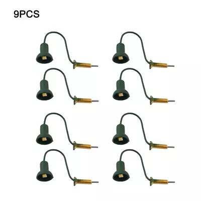 8 X O Gauge LED Street Wall Light Model Train Path Lamp Post + Resistors • $13.29