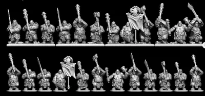 Ogre Kingdoms - IronGuts - Warmaster Revolution - Detailed Miniatures • £7