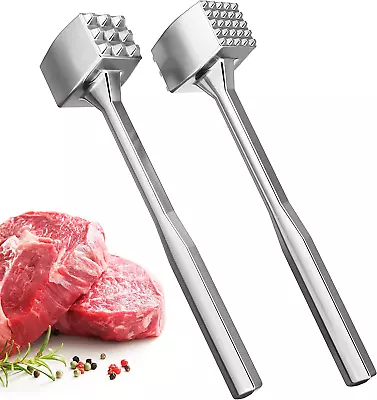 Meat Tenderizer 1 Pcs - Aluminium Meat Mallet - Dual-Sided Meat Tenderizer Tool  • $11.99