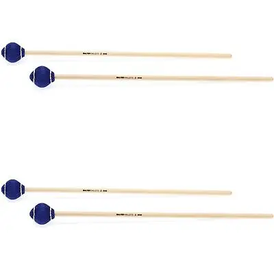 Balter Pro Vibe Medium Vibraphone Mallets - Blue Cord Birch - 2 Pair • $99.98