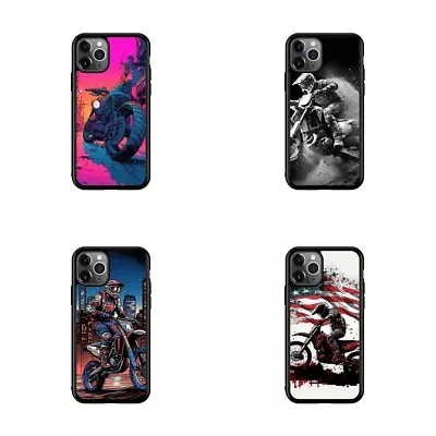 For Motorola Moto Google Pixel Full Body Case Racer Jumping Dirt Motocross • $7.99