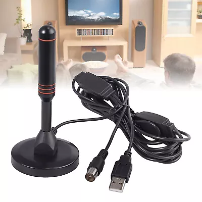 1080P Antenna TV HD 30dbi DVB-T DAB Digital TV Indoor Caravan 4K 5M Coax Cable • $17.95