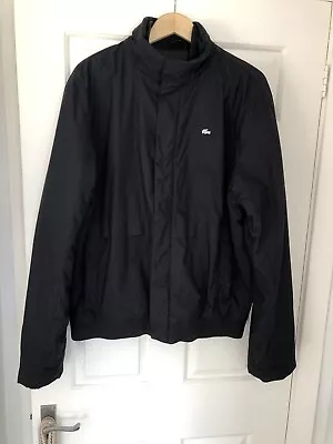 Lacoste Metal Logo Men’s Bomber Jacket Size 58/8 Large • £20