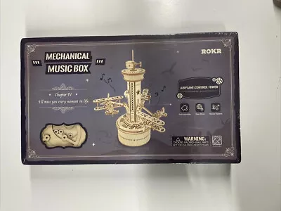 Mechanical Music Box Build Kit Airplane Control Tower • $16.95