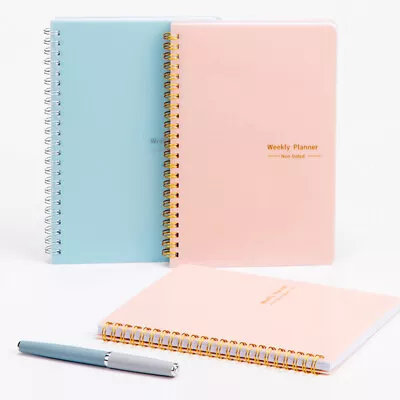 To Do List Notebook A5 Weekly Planner Undated Planning Pads Checklist Organizer • £5.59