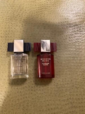 $16 • Buy VINTAGE ESTEE LAUDER MODERN MUSE Le Rouge GLOSS..TWO BOTTLES.. 4 MIL..SPRAY