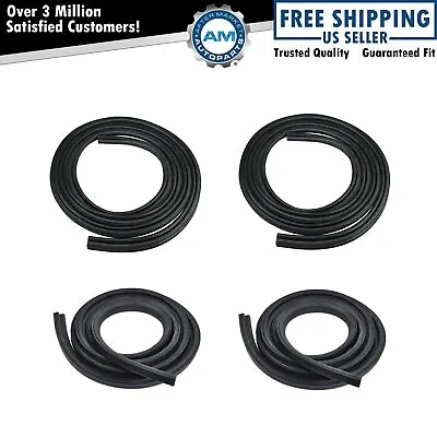 Door Weatherstrip Seal Kit Set Of 4 For 95-04 S10 Blazer S-15 Jimmy NEW • $128.92