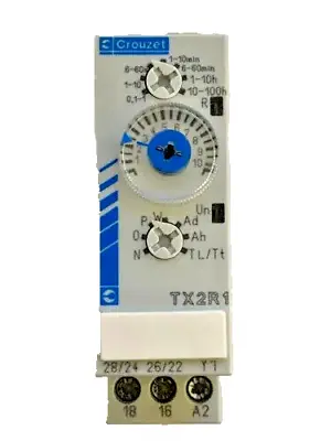 Crouzet TX2R1 Multifunction Timer Relay Din Rail Mounting • £55
