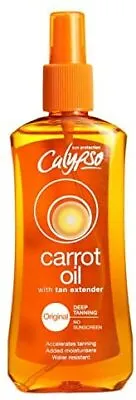 Calypso Original Carrot Oil Deep Tanning Spray - 200 Ml • £8.04