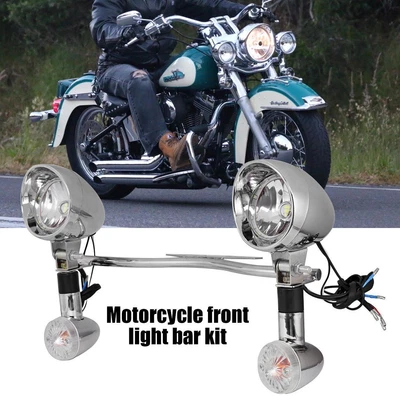 $79.99 • Buy Passing Turn Signal Spot Light Bar For Yamaha V Star 650 950 1100 Custom Classic