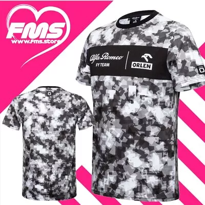 2022 ALFA ROMEO CAMO T-Shirt Official Alfa Romeo Pre-Season Testing Camo T-Shirt • £14.99