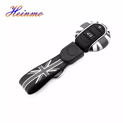 Car Key Case Fob Cover Keychain For Cooper S F54 F55 F56 F57 F60 Countryman • $11.33