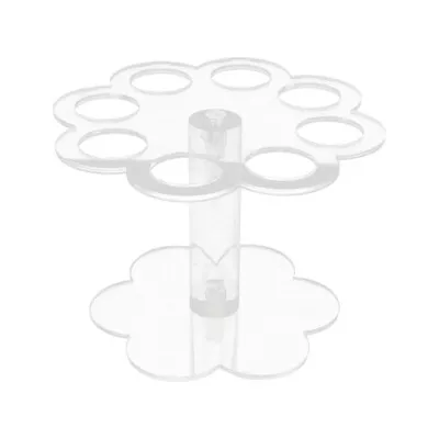 Acrylic Ice Cream Holder Ice Cream Cone Holder Transparent Acrylic Stand Cupcake • £8.84