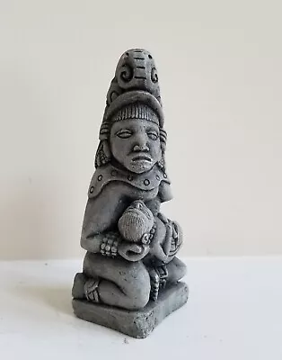 Vintage Mexican Figure Mayan Maize God Figurine Inca Aztec Deity Ancient • $16