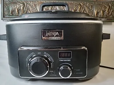 Ninja 3 In 1 Slow Cooking System Cooker Oven  Model # MC702Q 15 • $25