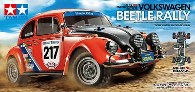 £149.95 • Buy TAMIYA RC 58650 Volkswagen Beetle Rally - MF-01X 1:10 Assembly Kit