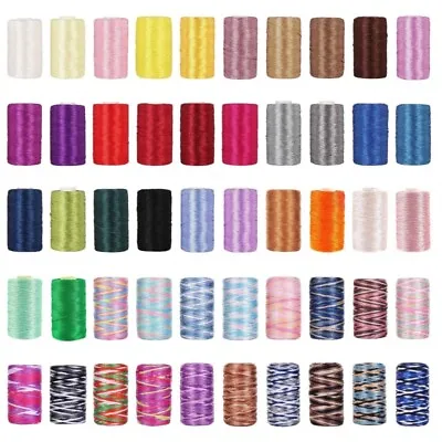 £9.17 • Buy 2 Rolls 3mm Silk Cord Chinese Knot String Beading Thread For Jewelry Making