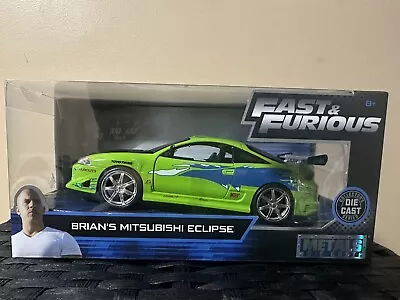 Metals Die Cast - Brian's Mitsubishi Eclipse - The Fast And The Furious • $25